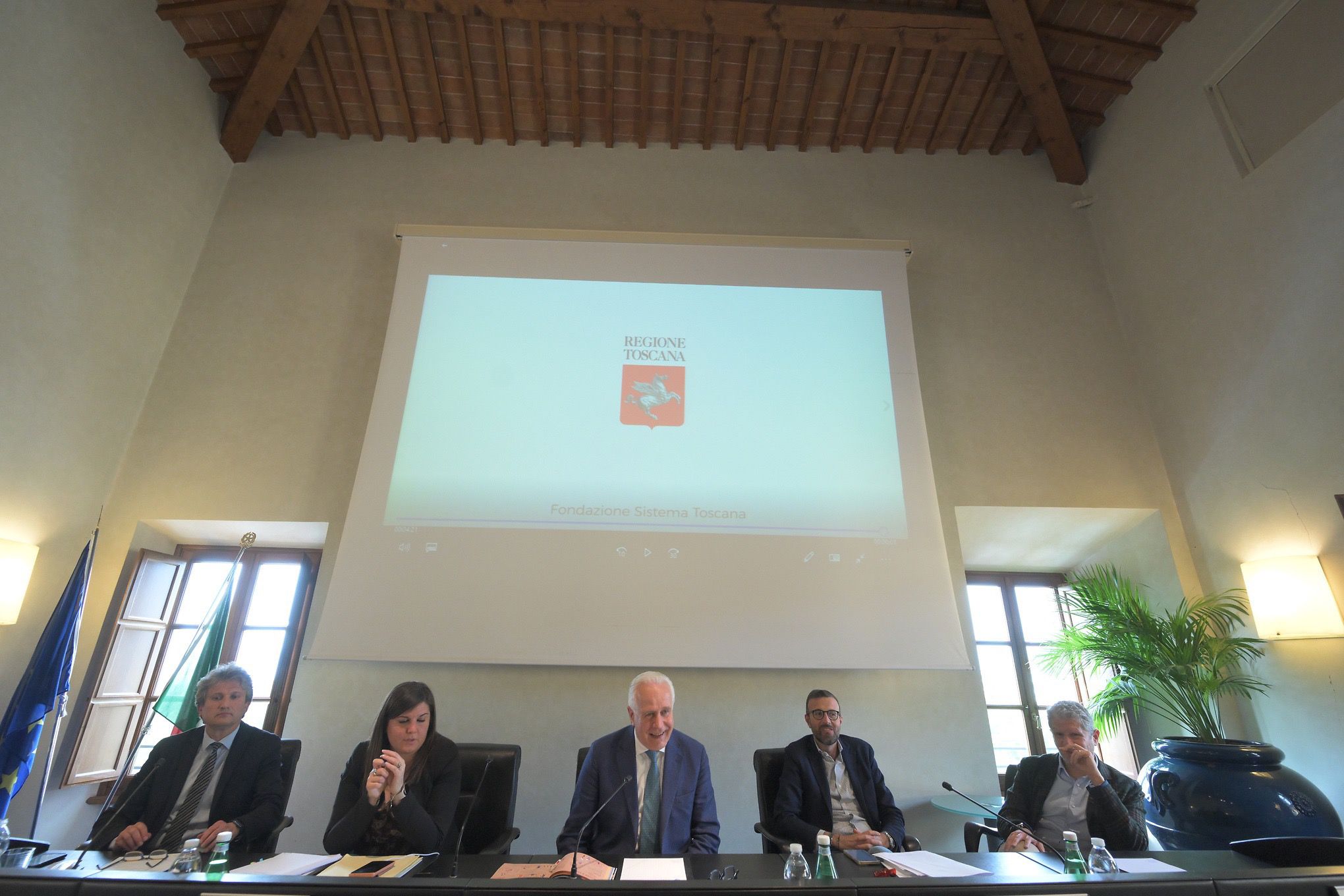 Immagine Metà mandato, Giani a San Miniato: "Inizia rilancio grazie a fondi Ue e 6.120 progetti Pnrr"
